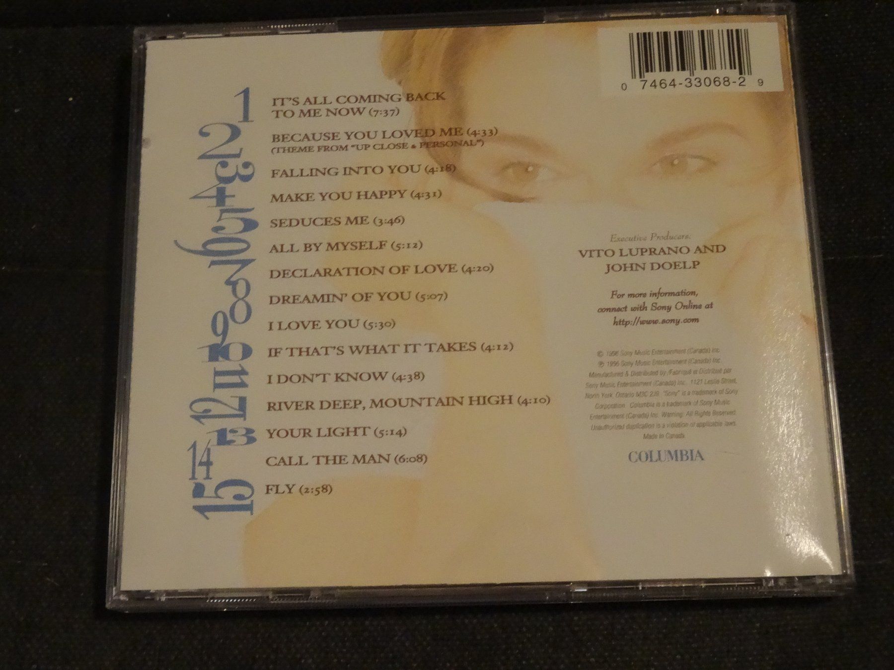 CDs: Celine Dion - Falling into you CD – Gebraucht aus Olten von Disc-Ausverkauf 1