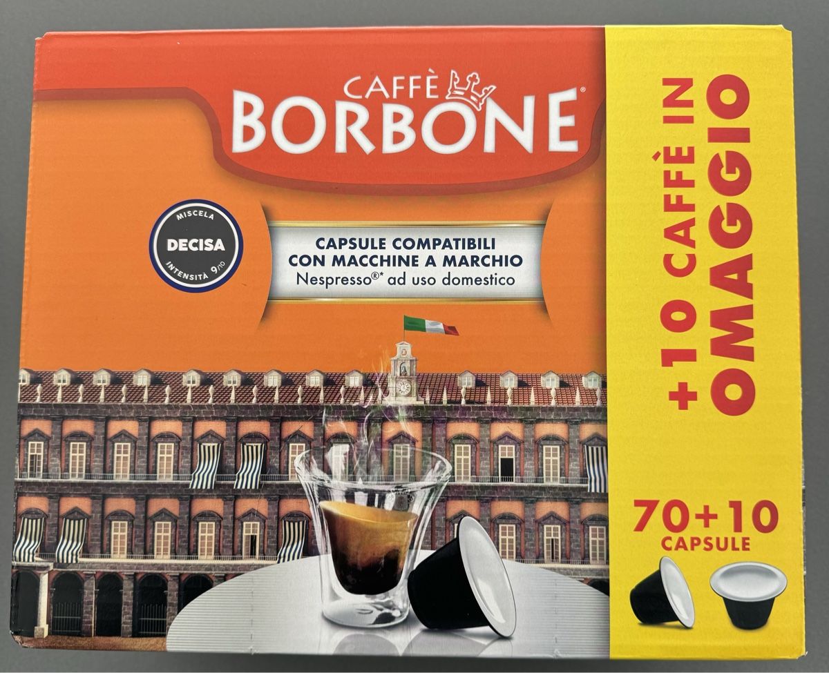 Cibi & Specialità: Caffè Borbone miscela Decisa - Nespresso kompatibel – Nuovo e nell'imballaggio originale da Mendrisio venduto da mrs_vj8k