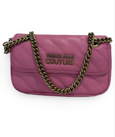 Handtasche Versace Jeans Couture pink gesteppt neuwertig