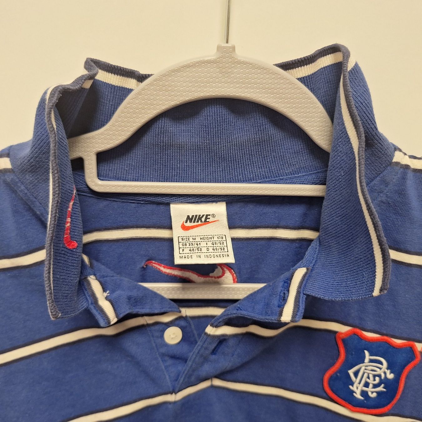 Canottiere & Pantaloni: Nike PoloHemd Glasgow Rangers 1998 M – Usato da Bellinzona venduto da LA-ropa-de-Juan 7