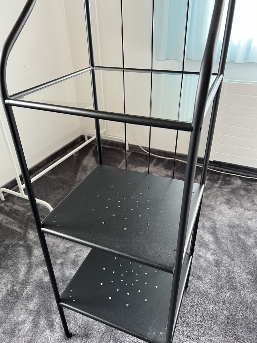 Scaffali: Black metal shelf unit – Usato da Appenzell venduto da ann_2zcp 2