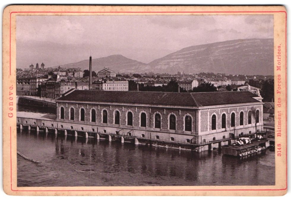 Photos & affiches: Fotografie Genève, Bâtiment des Forces – D'occasion à Berlin par bartko-reher
