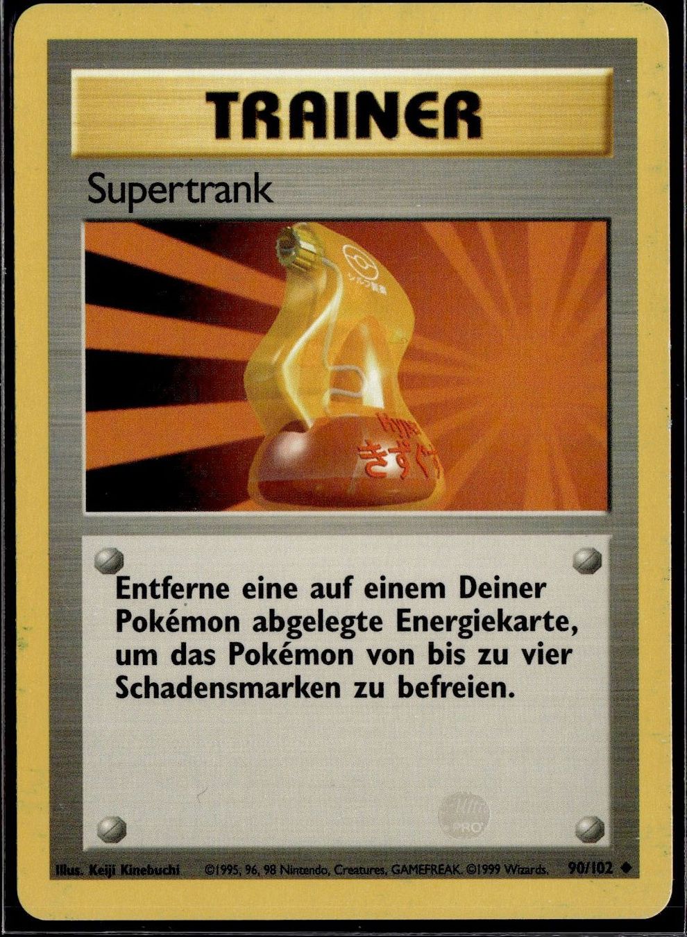 Pokémon Carte collezionabili: Supertrank 90/102 Base Set Deutsch – Usato da Zürich venduto da pokemon_cards