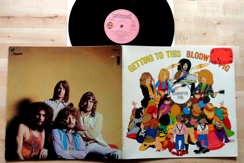 LP BLODWYN PIG getting to this PINK ISLAND 1970 PROG ROCK Kaufen auf