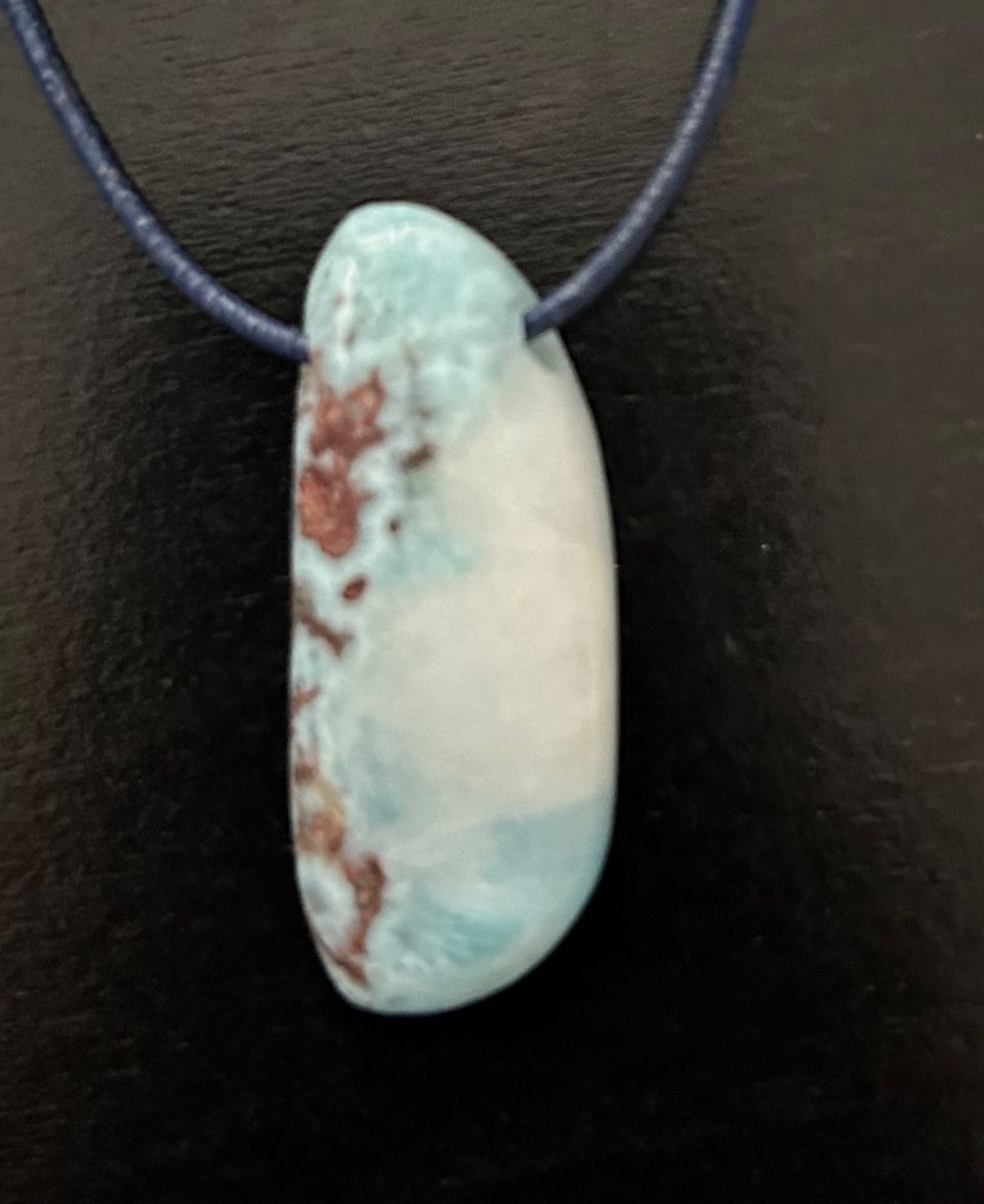 Ciondoli: Larimar Anhänger 4 x 1.8 cm – Nuovo (secondo la descrizione) da Widnau venduto da dan_hrm2 2