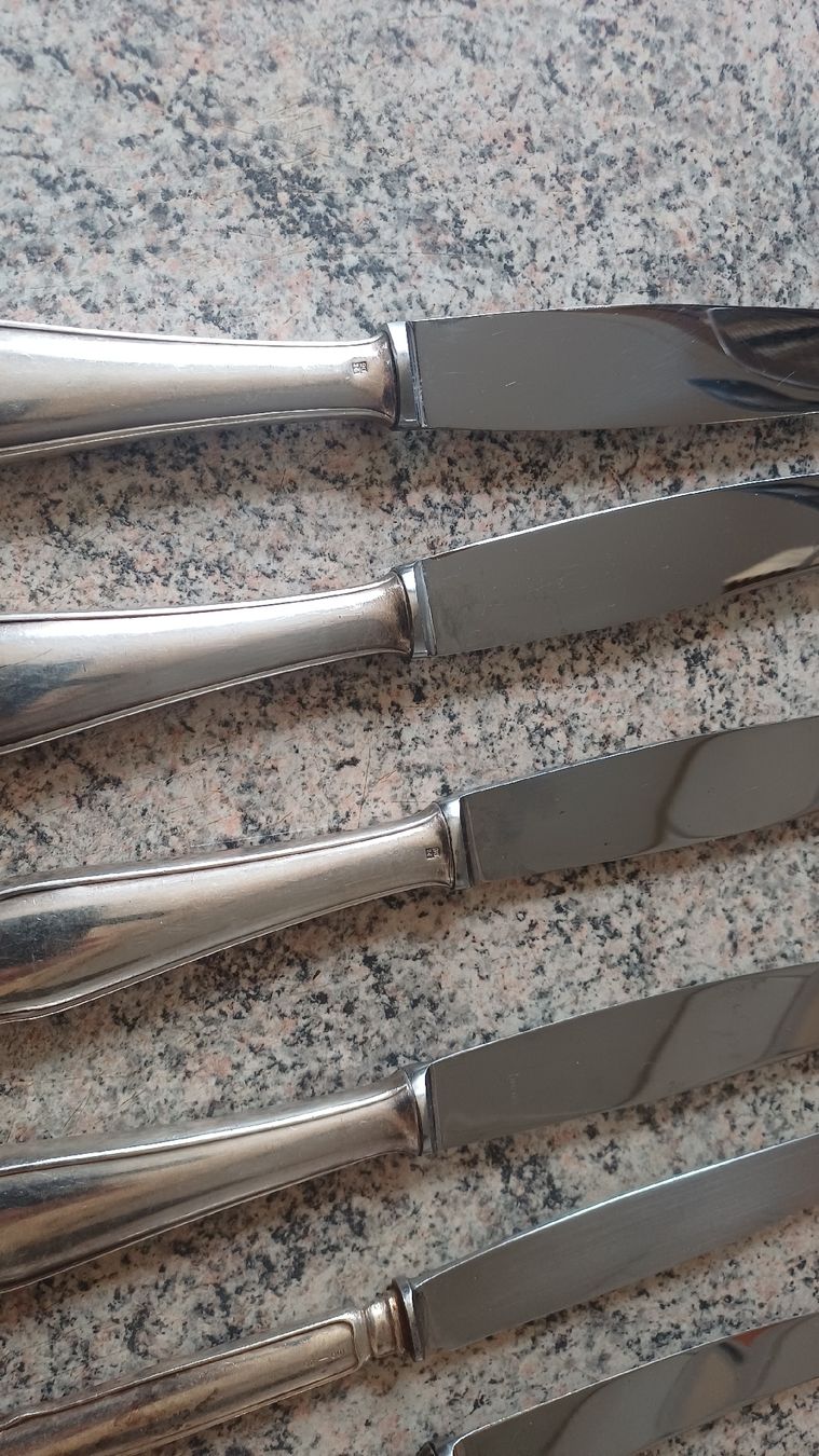 Set di posate: Lot Besteck versilbert  – Usato da Flawil venduto da Naphtali 1