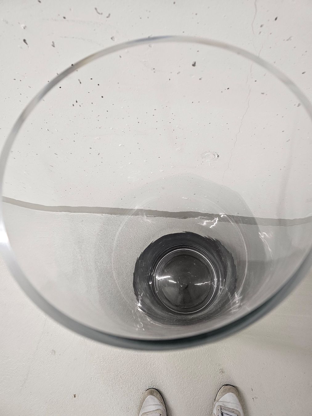 Vasi & Recipienti: Vase Glas mit Sockel 90 hoch – Usato da Sirnach venduto da windrad65 2