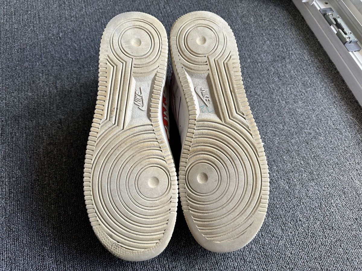 Nike Scarpe da uomo: Nike air Force 1 homme taille 45 blanc – Usato da Bulle venduto da LeMoleson 5