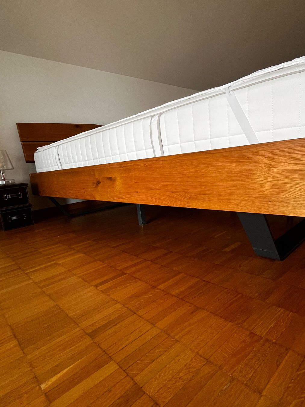 Letti: Hasena bed frame + bed base + mattress: excellent condition – Usato da Zollikon venduto da RimBen 4