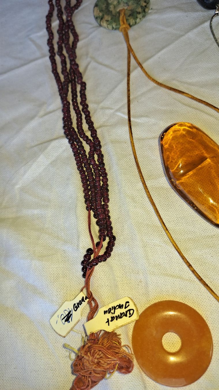 Altri gioielli: Stein Sammlung Schmuck Lot Ringe Ketten usw  – Usato da Kölliken venduto da Upcycling-by-Mc-TAM 3