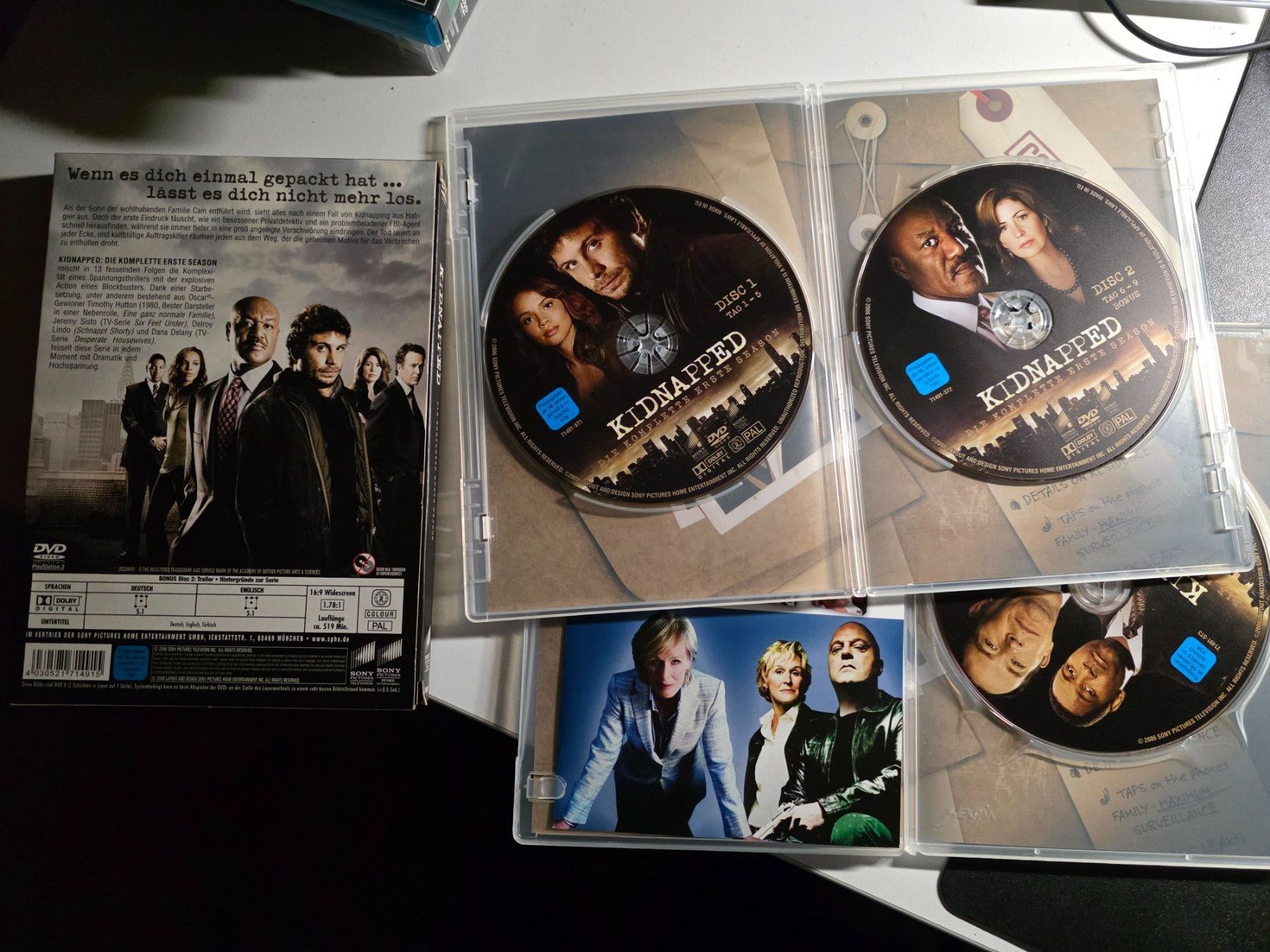 Tutti i DVDs: DVD Kidnapped - komplette erste Season – Usato da Walterswil BE venduto da Lonitti 2