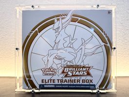 Pokémon Brilliant Stars ETB EN OVP + Acrylbox
