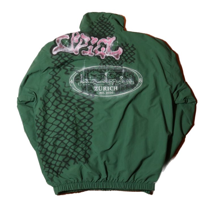 BADMON x SPIELER AIRBRUSHED TRACKSUIT 1/1 [GREEN, SIZE M] (Neu und ...