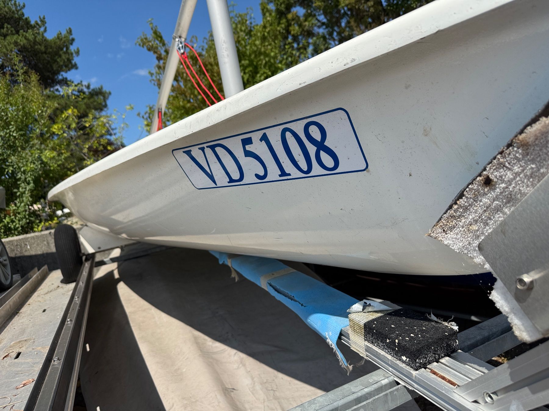 Laser Bateaux: Dériveur Laser complet avec sa voile 7m2 et accessoires – D'occasion à Pully par Sousmarinsegeln 6