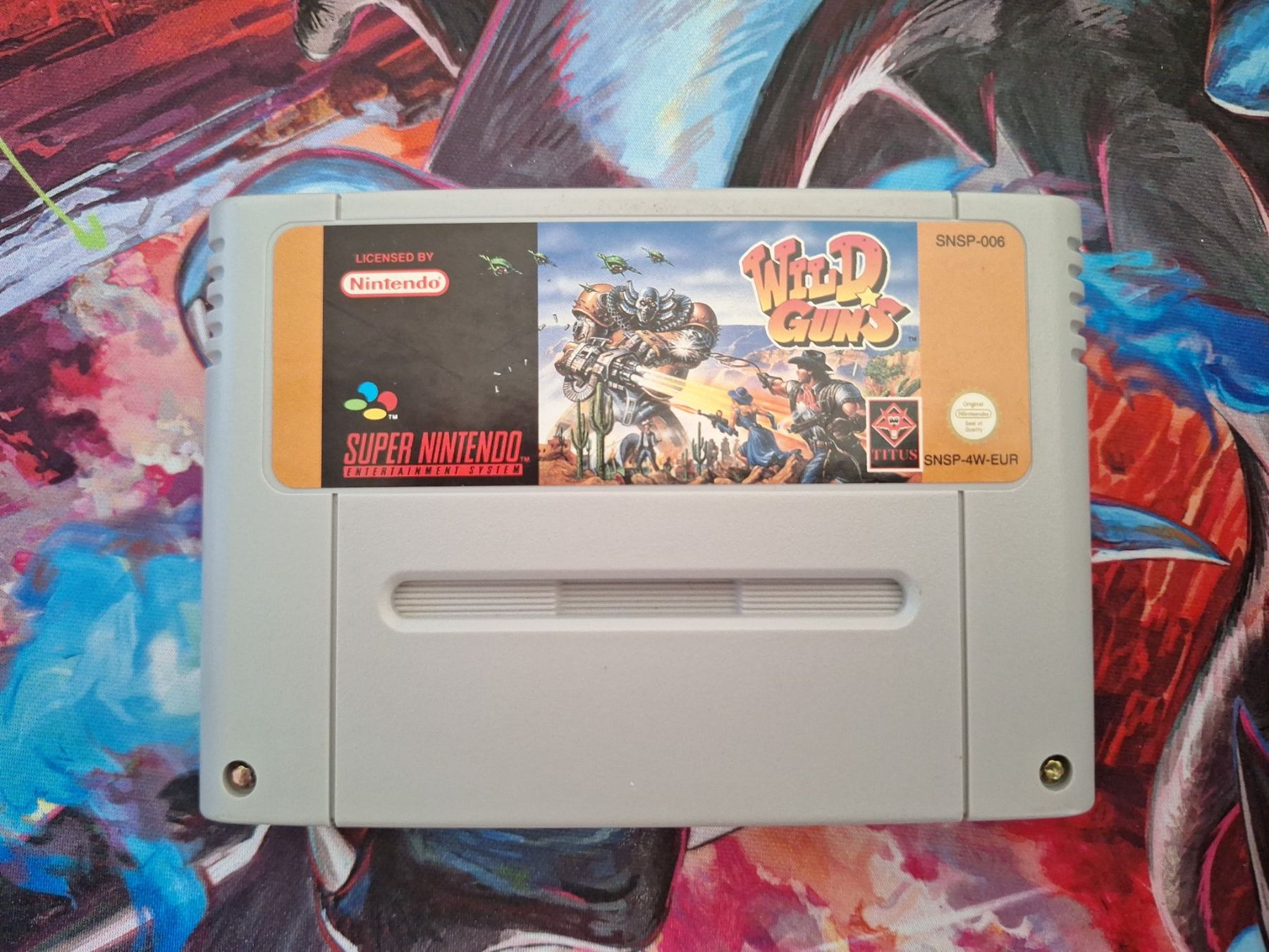 Giochi: Wild Guns - SNES – Usato da Altstätten SG venduto da GGsGameshop