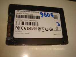 960gb ssd. Getestet. Details siehe Bildern.