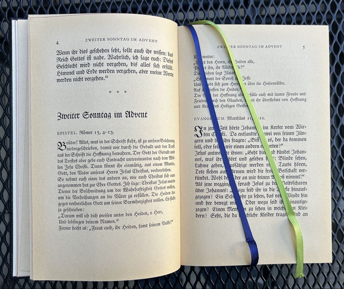 Libri: Bibel/Perikopenbuch  – Usato da Reinach BL venduto da Linda013 4