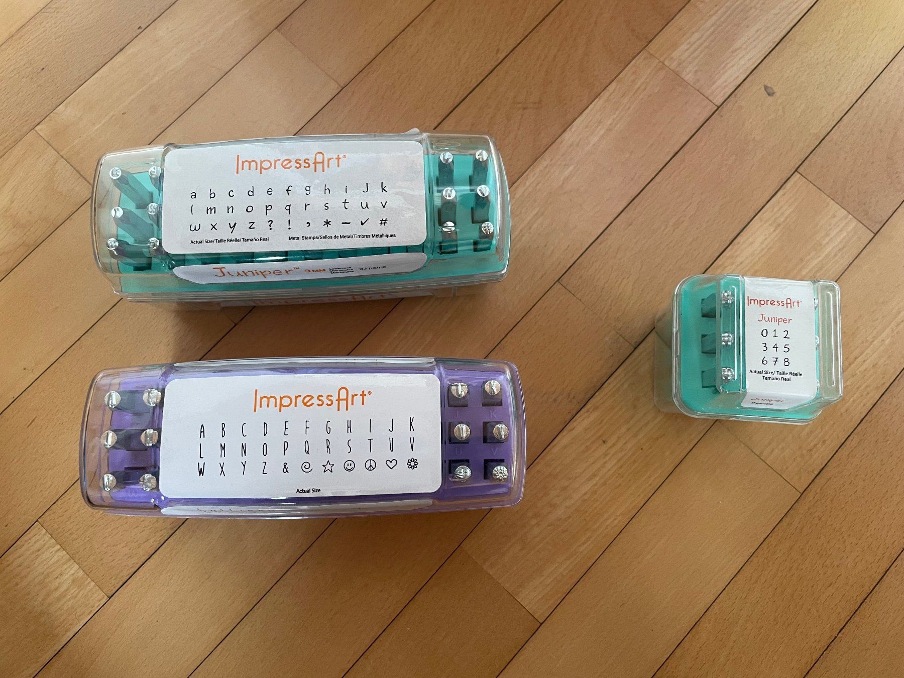 Timbri: ImpressArt Starter Set, Stempel, Hammer, komplett – Usato da Roggwil BE venduto da evaceline 5