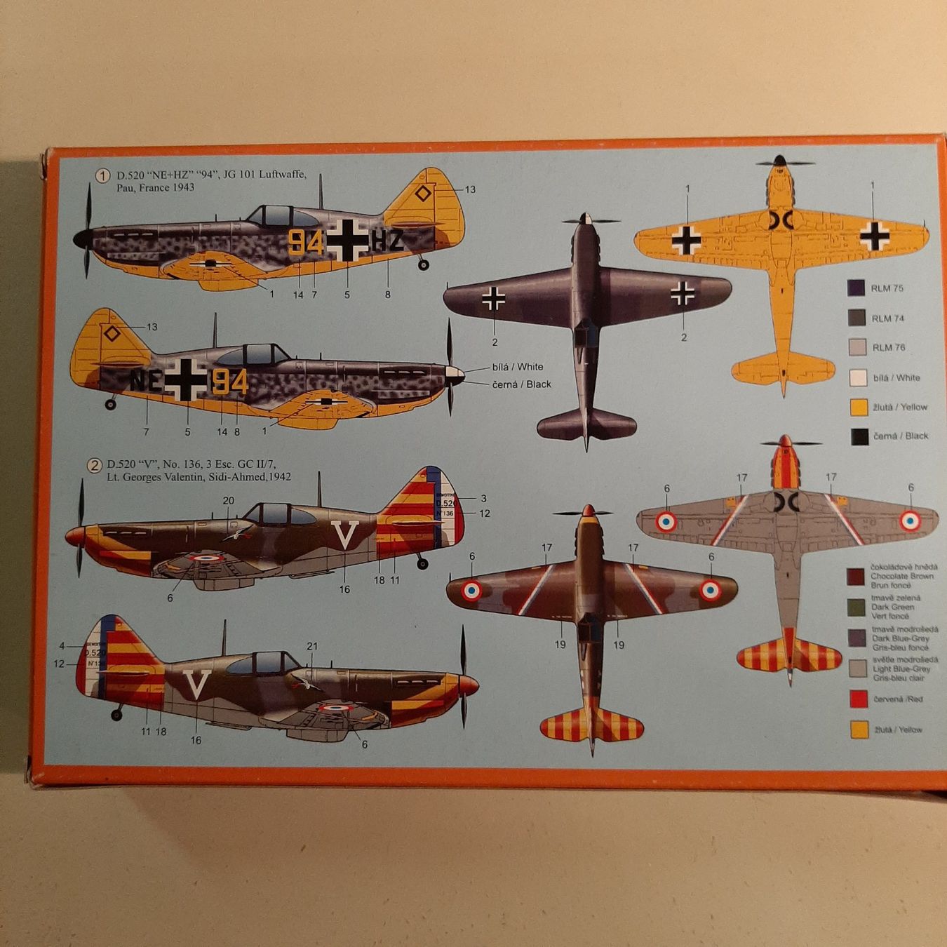 Kit di modellismo & Modellini statici: 3390 ... Dewoitine D. 520 ... RS 92097 – Nuovo (secondo la descrizione) da Bonstetten venduto da Benibanny59 1
