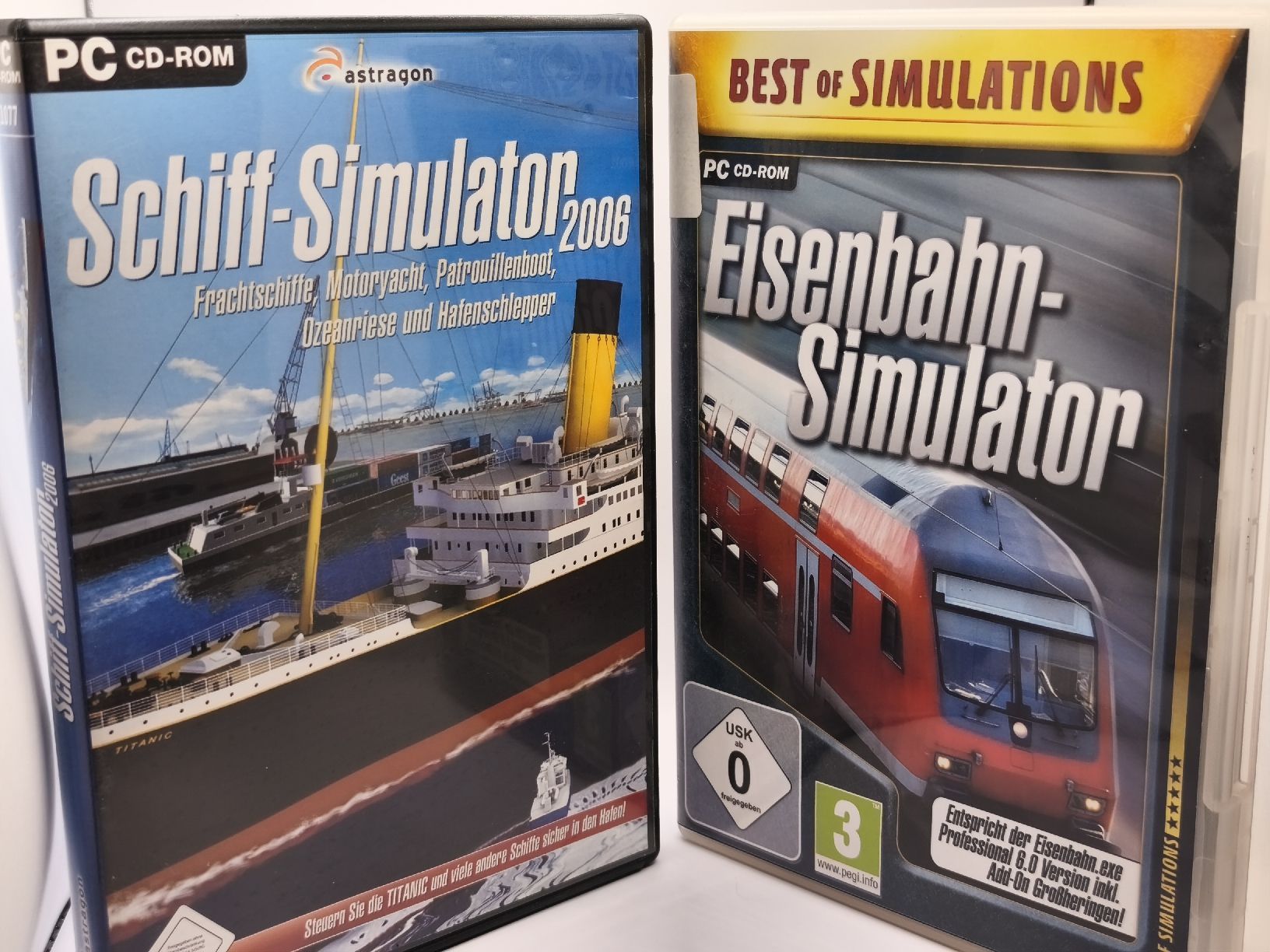 Giochi: Lot Jeux PC Simulation: Ferme, Train, Helicoptere, Bateau! – Usato da Conthey venduto da Th3gr4yf0x 5
