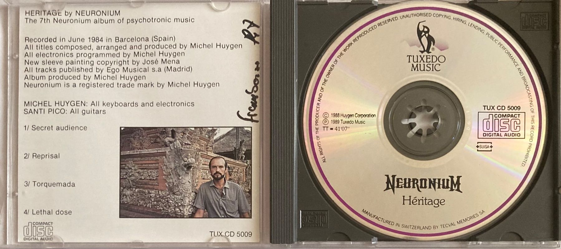 CDs: NEURONIUM - HERITAGE – Gebraucht aus Poliez-Pittet von Newtown-Records 2