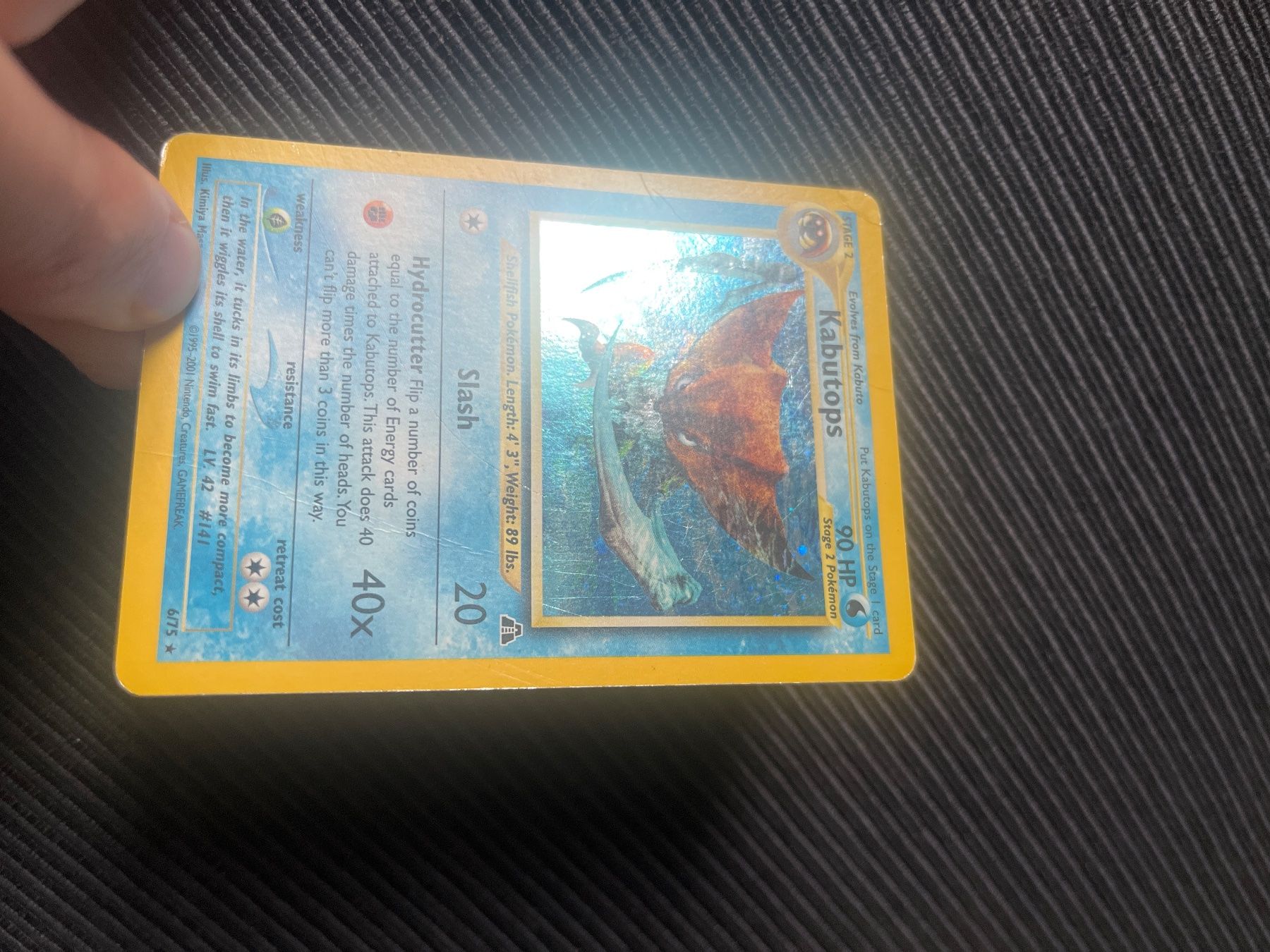 Pokémon Carte collezionabili: Pokemon Kabutops Holo Neo Discovery englisch – Usato da Wabern venduto da Collectfun 1