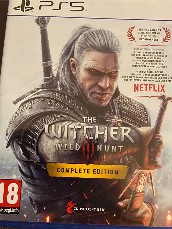 The Witcher III Wild Hunt GOTY - PlayStation 4 NEUF Sous Blister, Version Française