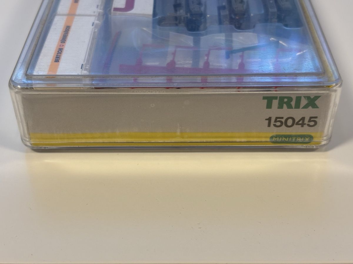 Trix Modellini di ferrovie: Trix 15045 Containerwagen Set SBB HUPAC – Usato da Lengnau AG venduto da Chefe43 2