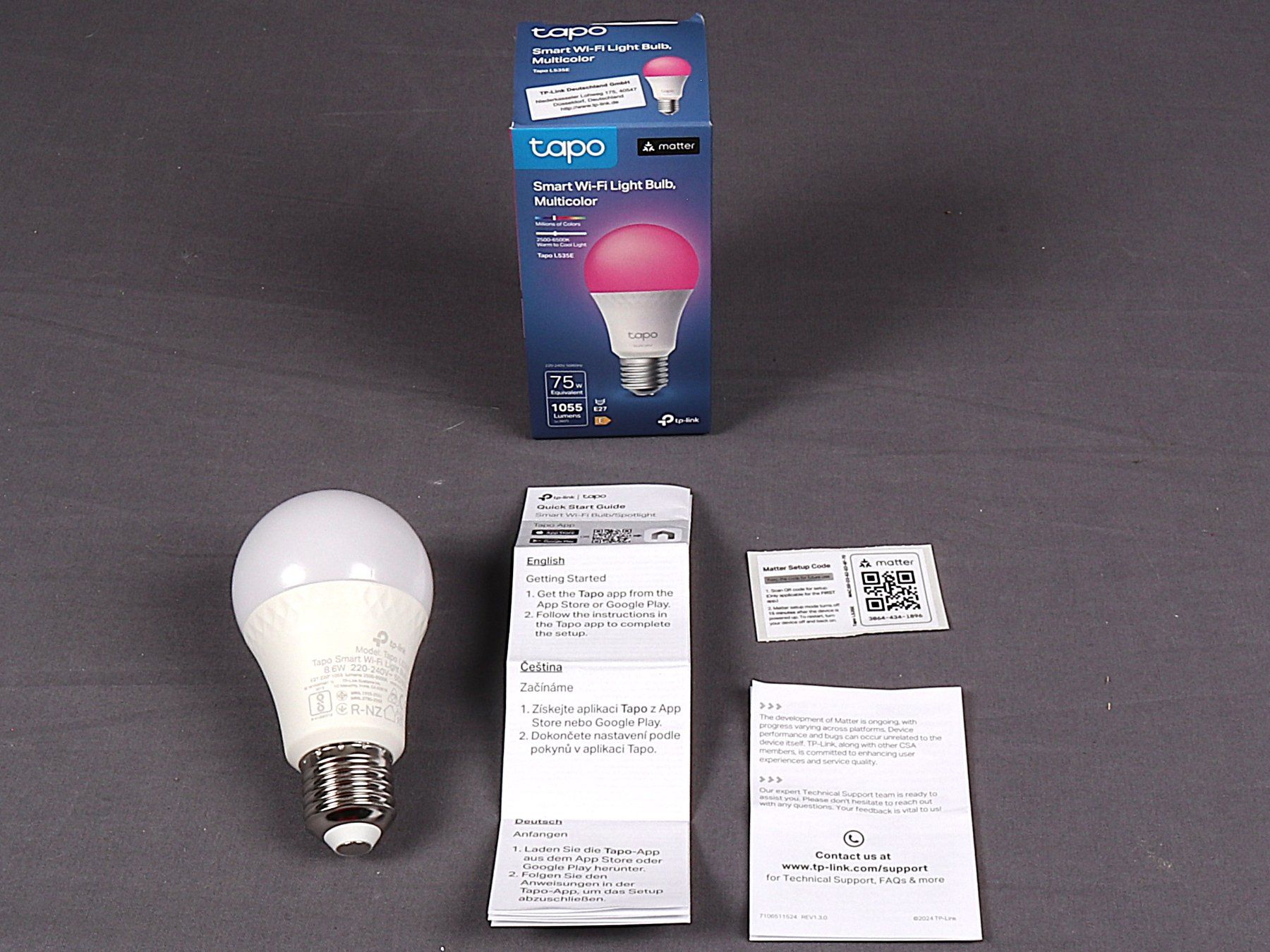 Lampade: TAPO Smart Wi-Fi Bulb Multicolor – Nuovo (secondo la descrizione) da Steinen venduto da Restwert_Steinen