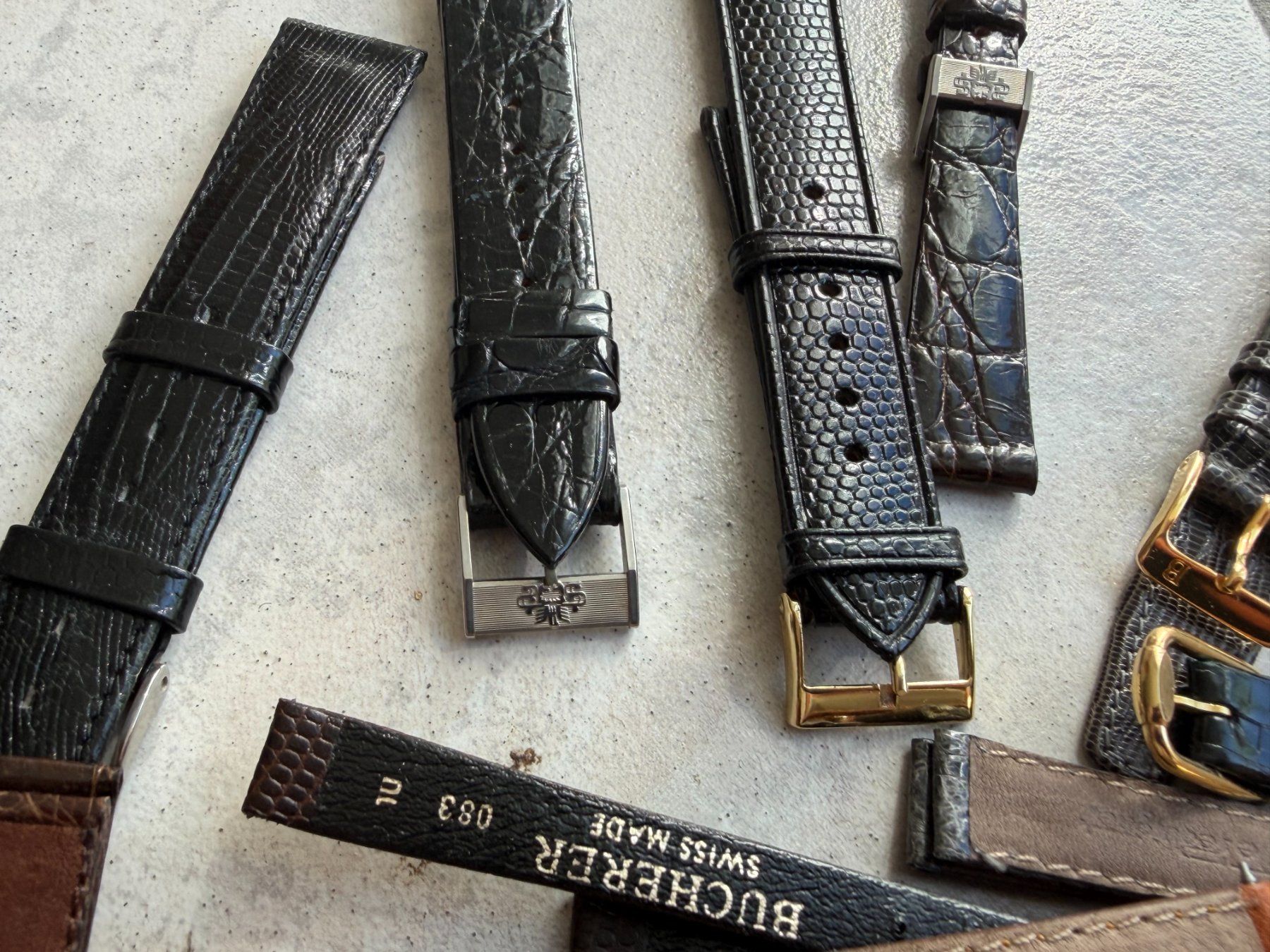 Bucherer Orologi: Bucherer Uhrenbänder Vintage NOS – Nuovo (secondo la descrizione) da Worblaufen venduto da chronyves 2