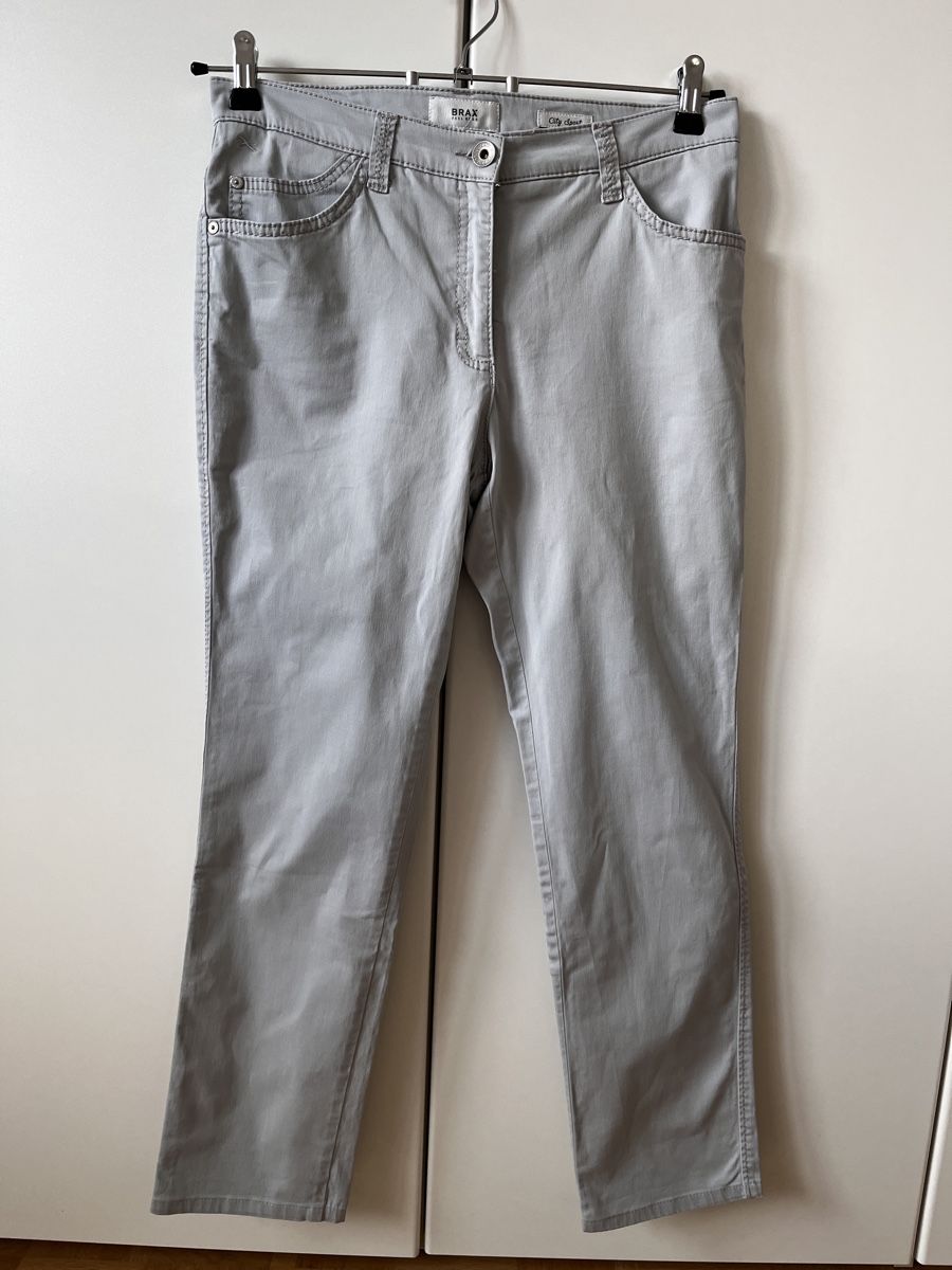 Pantaloni: Damen Hosen Grau Gr. 38 – Usato da Zürich venduto da Kleanthy