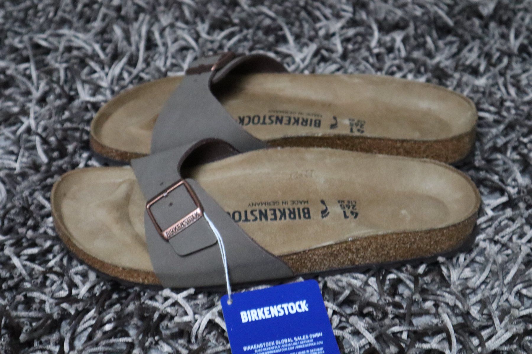 Birkenstock Scarpe da donna: Birkenstock, Madrid, Gr. 41, mocca, NEU – Nuovo (secondo la descrizione) da Wattwil venduto da glueck 1