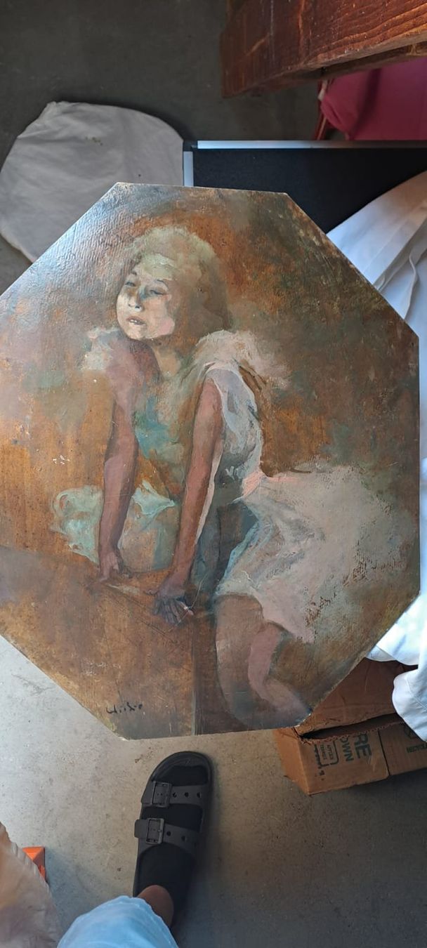 Gemälde: Ölbild Ballettänzerin – Gebraucht aus Zürich von Michel1896