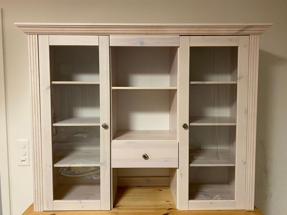 Kiefernschrank Weiss Streichen