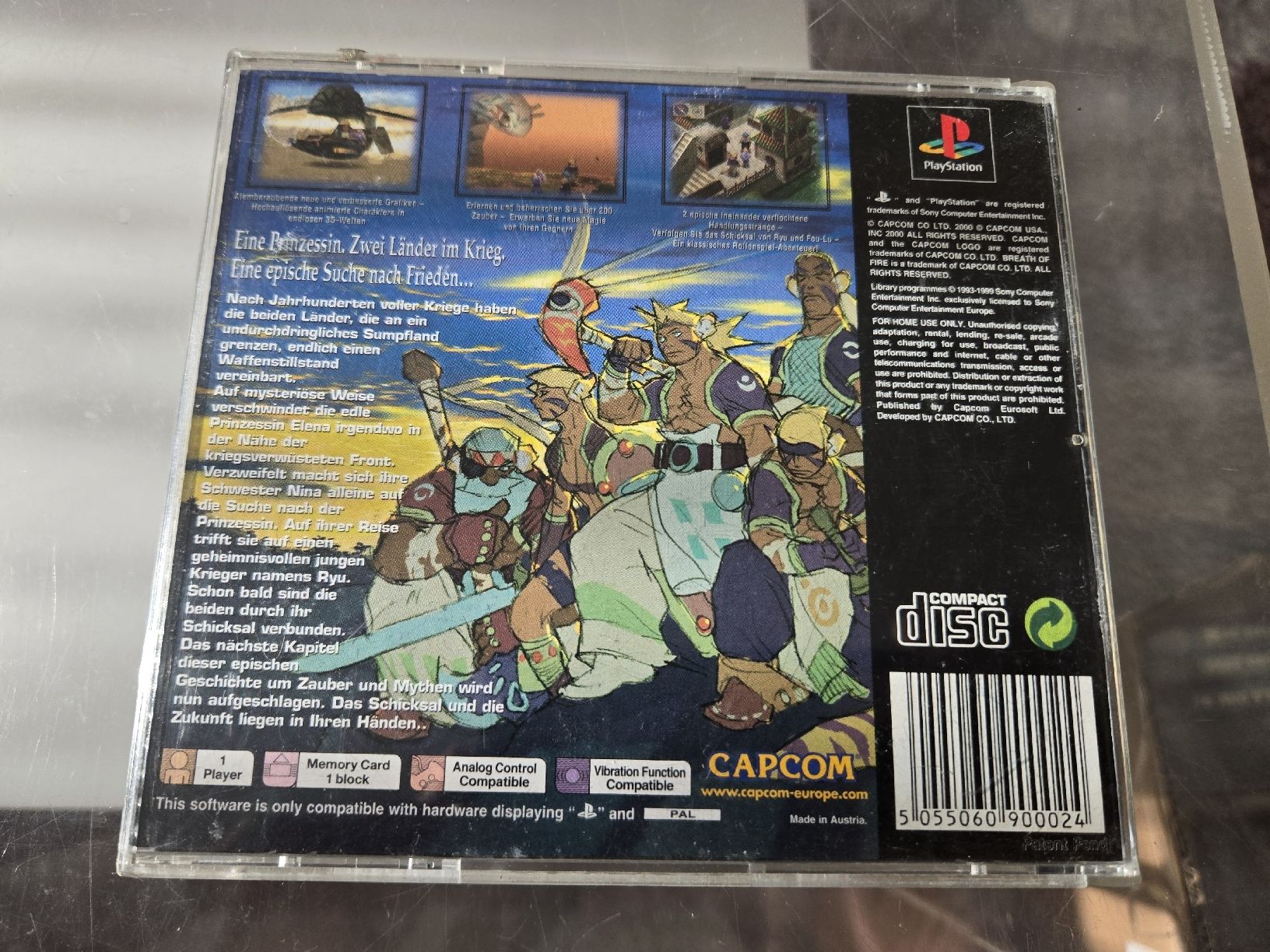 Spiele: Breath of Fire 4 PS1 – Gebraucht aus Bussigny von Kfdlt 1