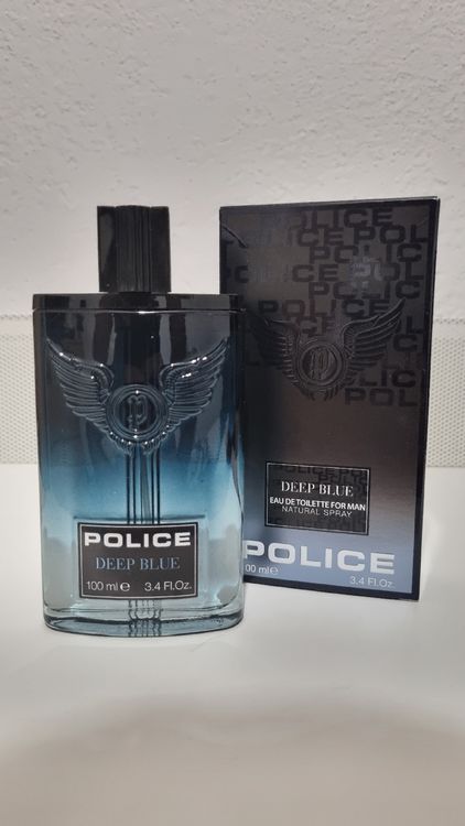 Police Deep Blue Eau de Toilette 100ml - Neu! (Neu und originalverpackt ...