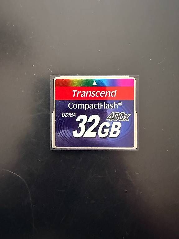 Cartes mémoire: Carte mémoire CompactFlash Transcend 32 GB 400x UDMA – D'occasion à Collombey par malik.bkn