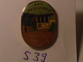 1 San Francisco Cable Car Pin (S39)