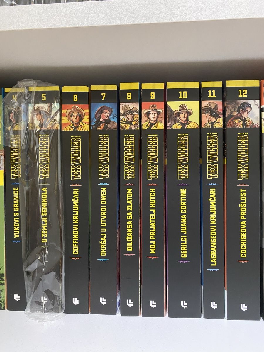 Fumetti: Mladi Tex Set, Kroatisch – Usato da Jona venduto da Mister_N0 6