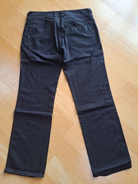 Esprit Pantaloni: Leinen Sommerhose von edc - schwarz – Usato da Steckborn venduto da cduerschner 1