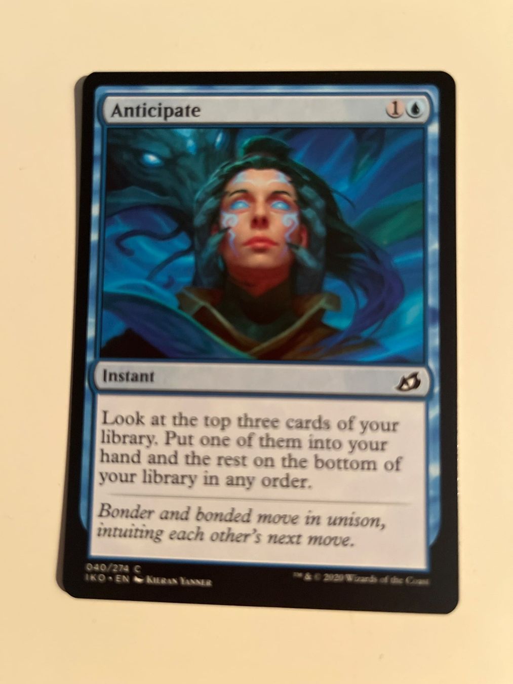 Magic The Gathering Carte collezionabili: 1 x Anticipate - Magic: The Gathering - MtG – Usato da Kriens venduto da Shadi1980
