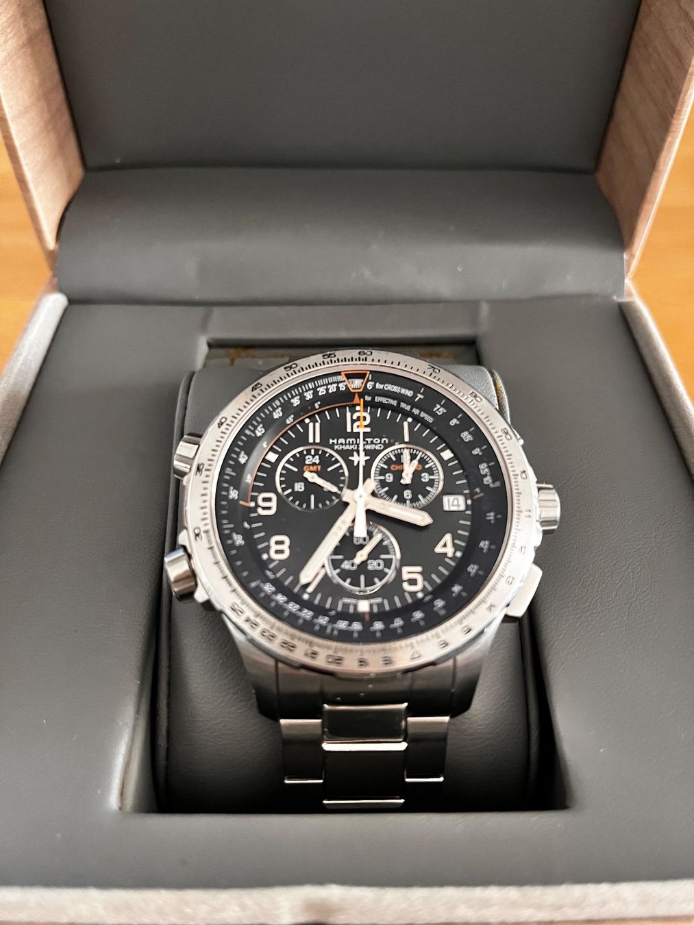 Hamilton Orologi: Hamilton Khaki X-Wind Chrono GMT – Usato da Riedholz venduto da el_luchador80 2