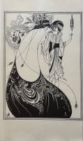 Aubrey Beardsley, Das Pfauenhemd, Jugendstil, Offset