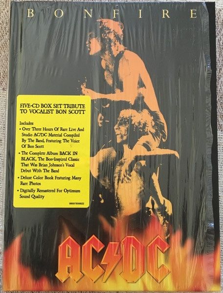 🎸 A/C - D/C - BONFIRE - BOX SET 5 CD - SHRINK ! 🎸 (Neu und ...