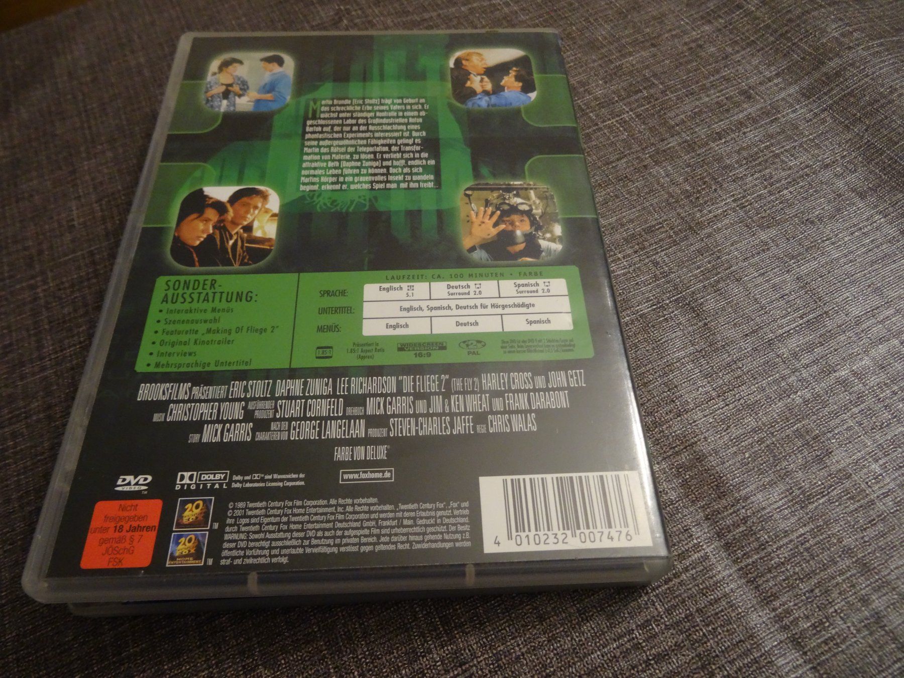 Tutti i DVDs: DVD Die Fliege 2 – Usato da Olten venduto da Disc-Verkauf 2