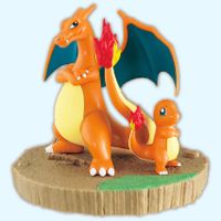 Charizard & Charmander – Figurine – Pokémon Dracaufeu - 11cm