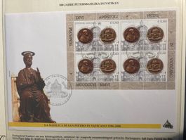 Vatikan 2006 Ersttagsbrief KB 0.60€ 500 J. Petersbasilika