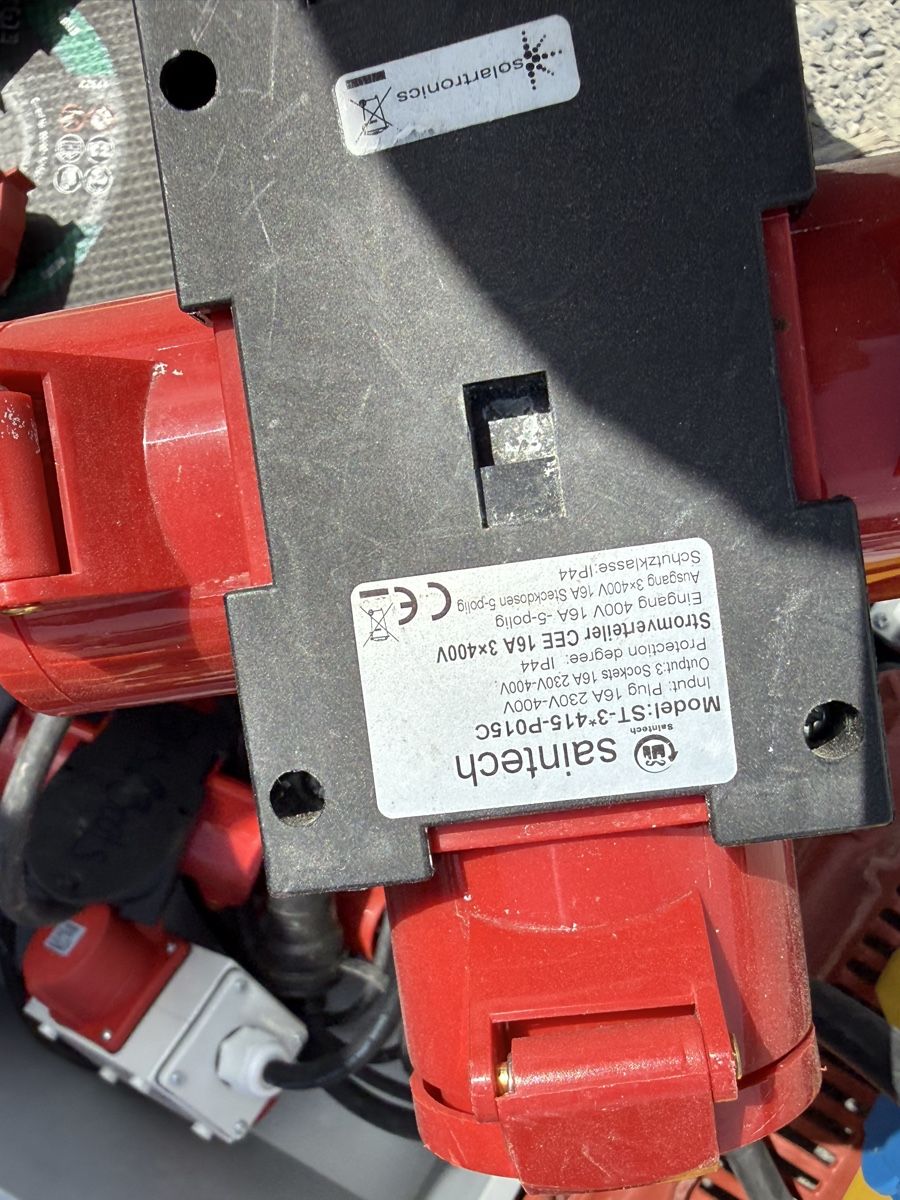 Elettrotecnica: Sainttech ST-3-415-P015C Stromverteiler 16A-5-polig, IP44 – Usato da Spreitenbach venduto da sakrashop