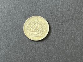 10 Öre silber Münze König Gustav VI Adolf