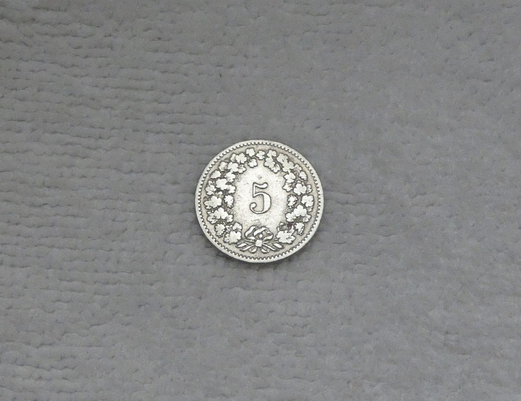 Tutti le monete: 5 centimes/rappen 1885 – Usato da Nyon venduto da Ilmi09 1